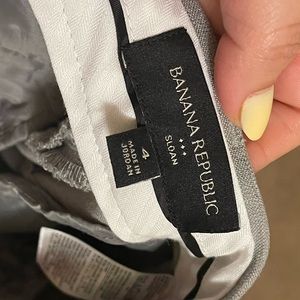 Banana Republic Gray Pant Size 4 USED